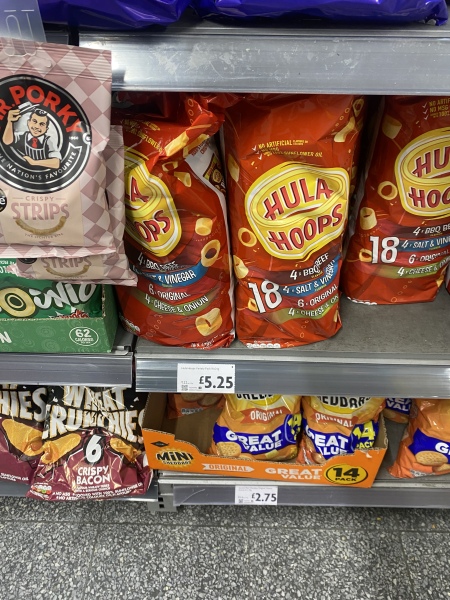 To think that Lidl/Aldi are no cheaper than Sainsbury's etc now?