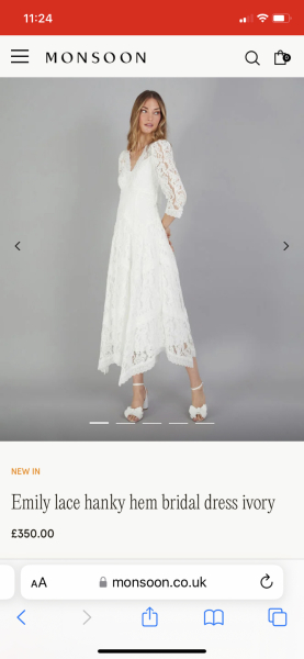 Find me a wedding dress (bride!) - registry office