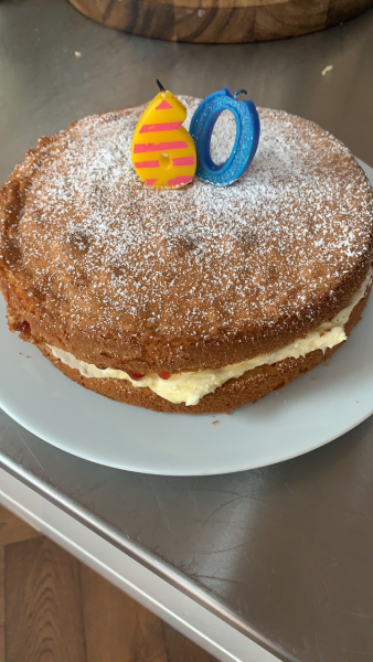 Cake disaster.  The post mortem