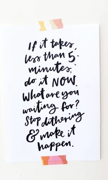 To want to combat my laziness? 