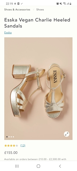 Shoes needed to go with a dress