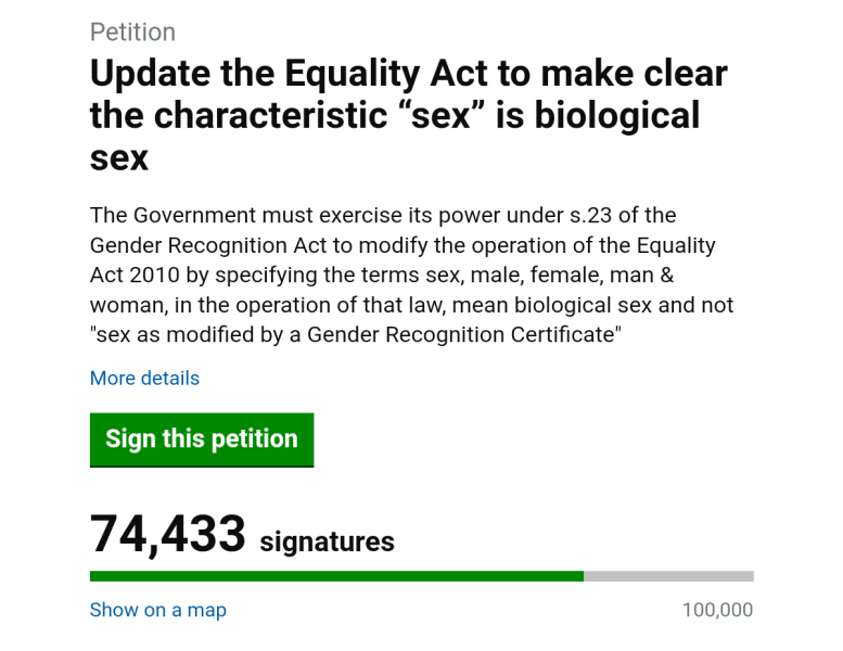 Petition to Update the Equality Act - thread 2