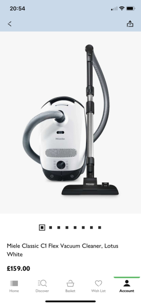 Recommend me your vacuum cleaner
