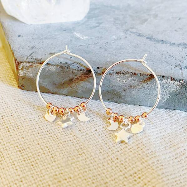 How do I put these earrings in? 