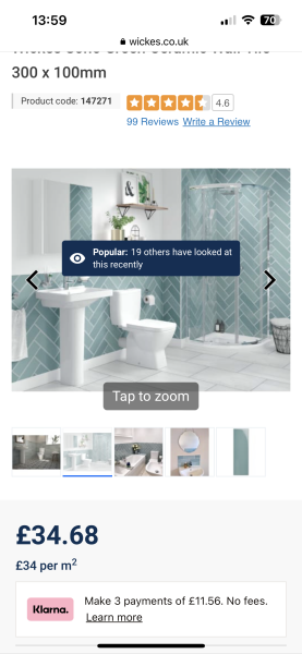 Help! White metro tiles or coloured tiles?