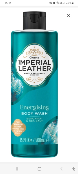 Strong smelling shower gel that will leave bathroom smelling great