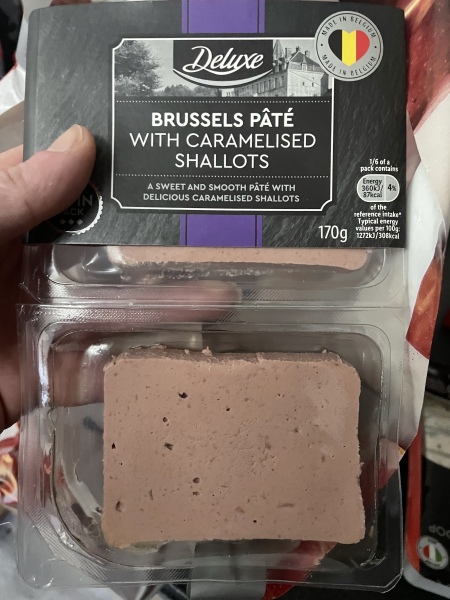 Surely nobody can eat a pack of pate?
