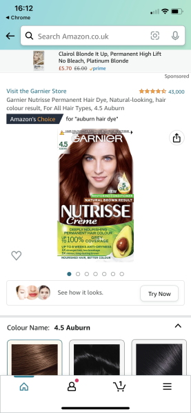 Brown to Auburn hair ?! (Pics)
