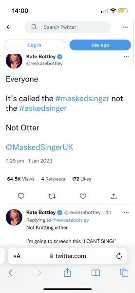 Take it off! Take it OFF! Masked Singer back on ITV January 1st!