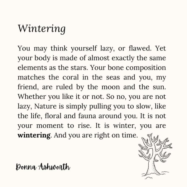 To find my very comfortable life completely overwhelming?
