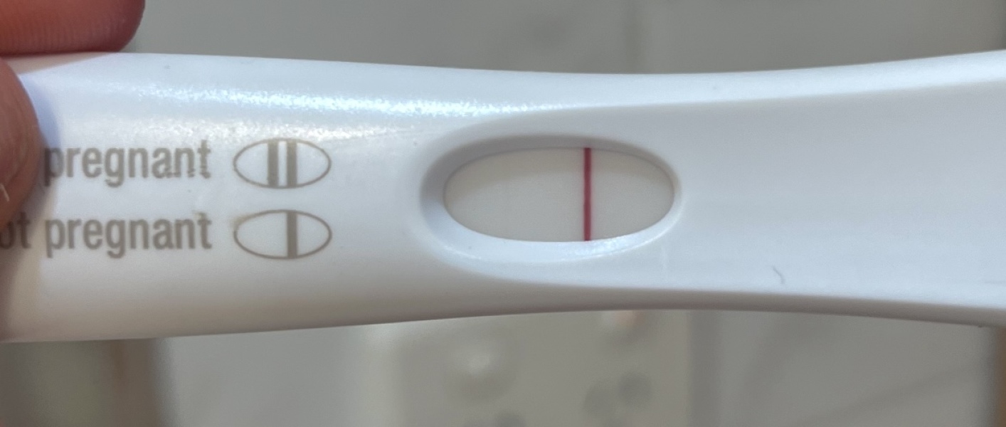 2 lines on first response but negative digital