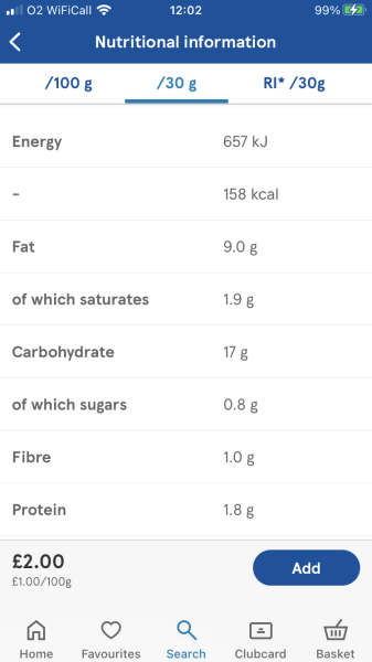 Pringles in the packed lunch