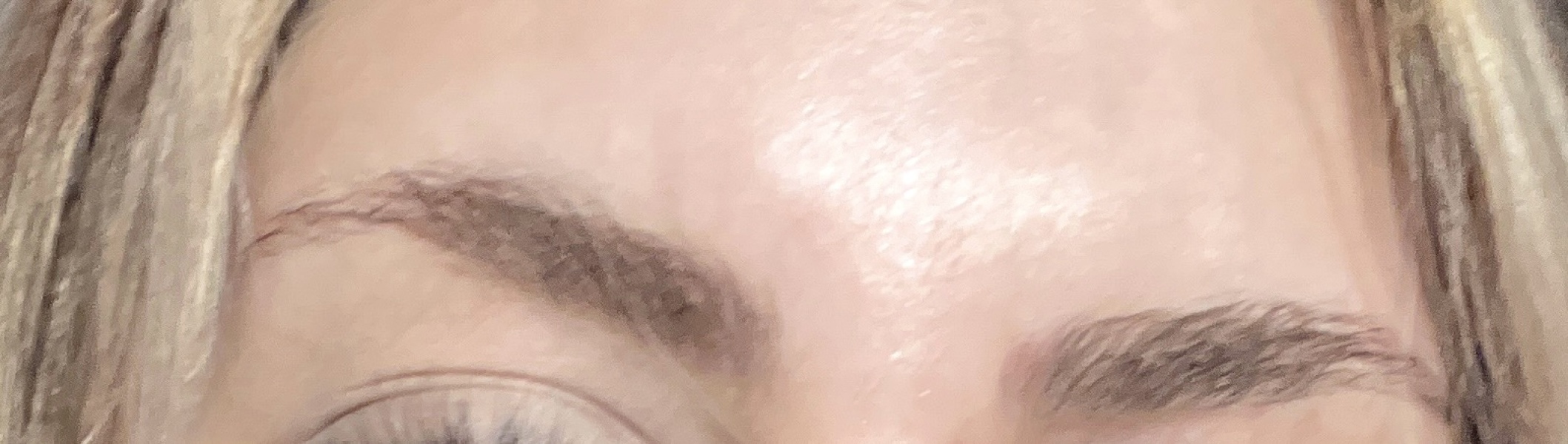 Eyebrow disaster 