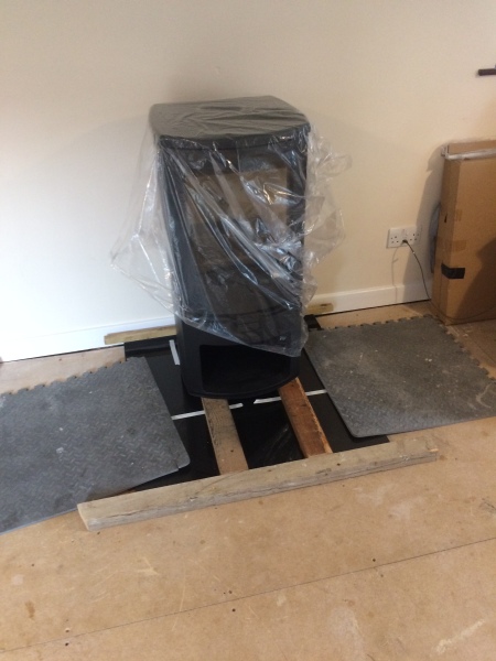 Cost to remove gas fire and install wood burner