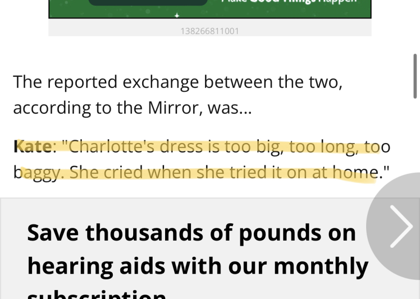 Message of support for Kate if she reads this 