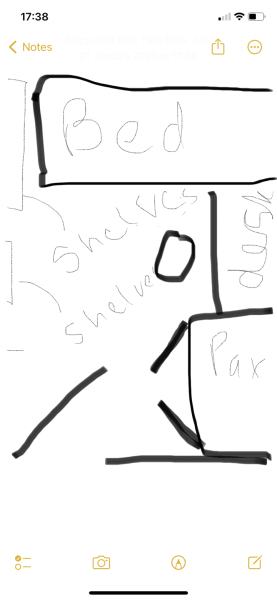 Redesigning a tiny box room for a teen