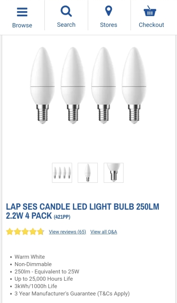 How to chose light wattage?