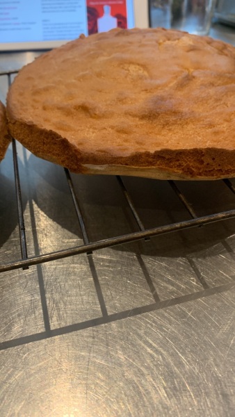 Cake disaster.  The post mortem