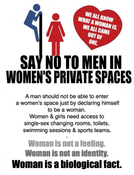 Men in women’s spaces