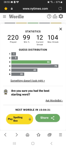 Wordle - can a letter appear more than once? PART 12