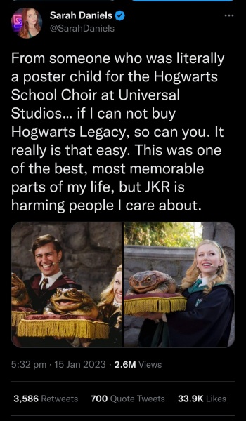 Thoughts about HP legacy and how TRA’s exploit vulnerable groups for their gain