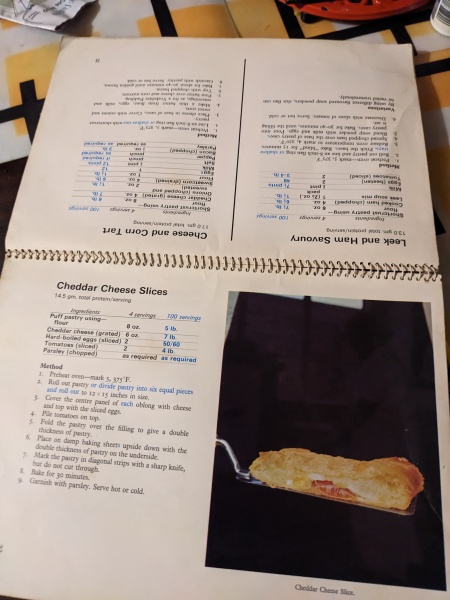 No messing about in the queue! Tell me your school dinner order
