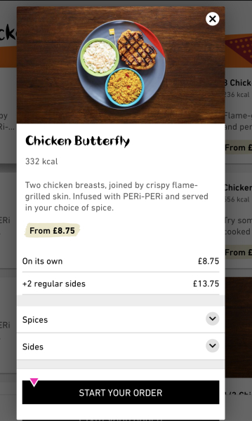 Portion sizes in restaurants getting small!!!