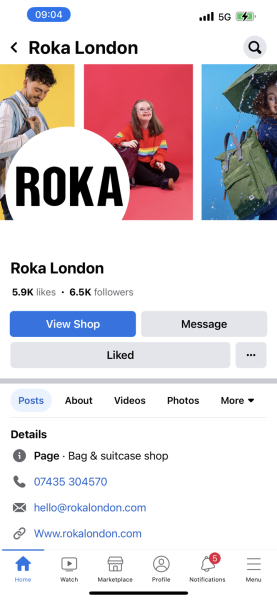 Roka sample sale