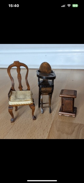 How old would you guess this dolls house furniture is?