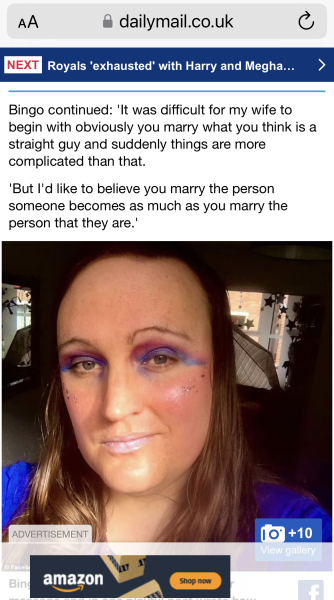 First non-binary priest in C of E