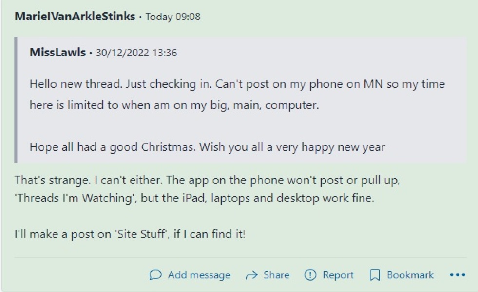 iPhone app Not Working Properly ...