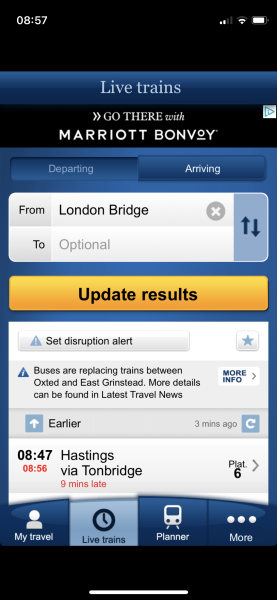 Is anyone passing through London Bridge train station today?
