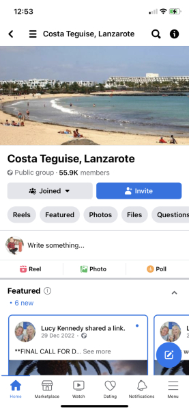 Posting for traffic.  Going to Lanzarote a week on Saturday