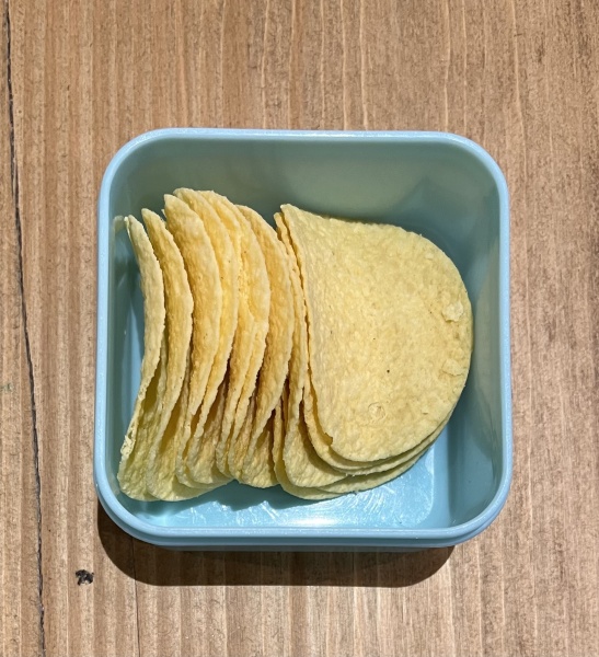 Pringles in the packed lunch