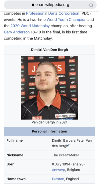 World Darts Championship 2022