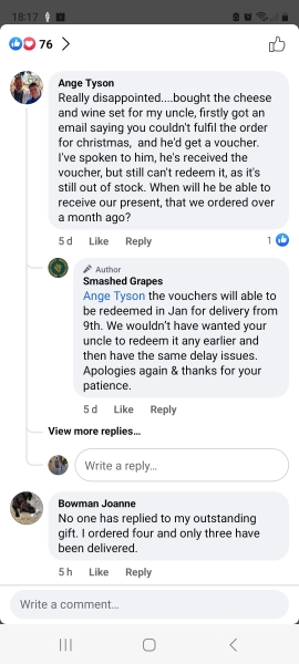Smashed Grapes updates?