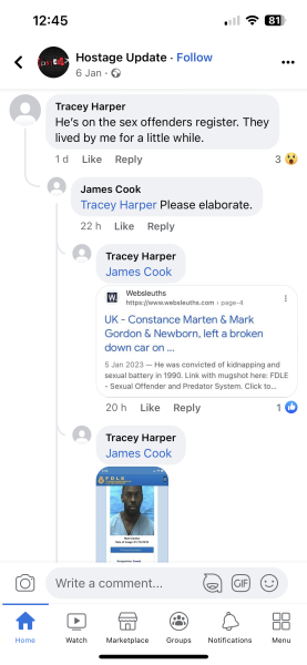 Family missing with newborn....