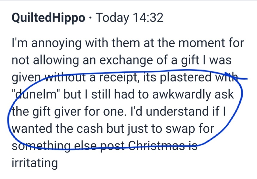 Aibu to think Dunelm are unreasonable?