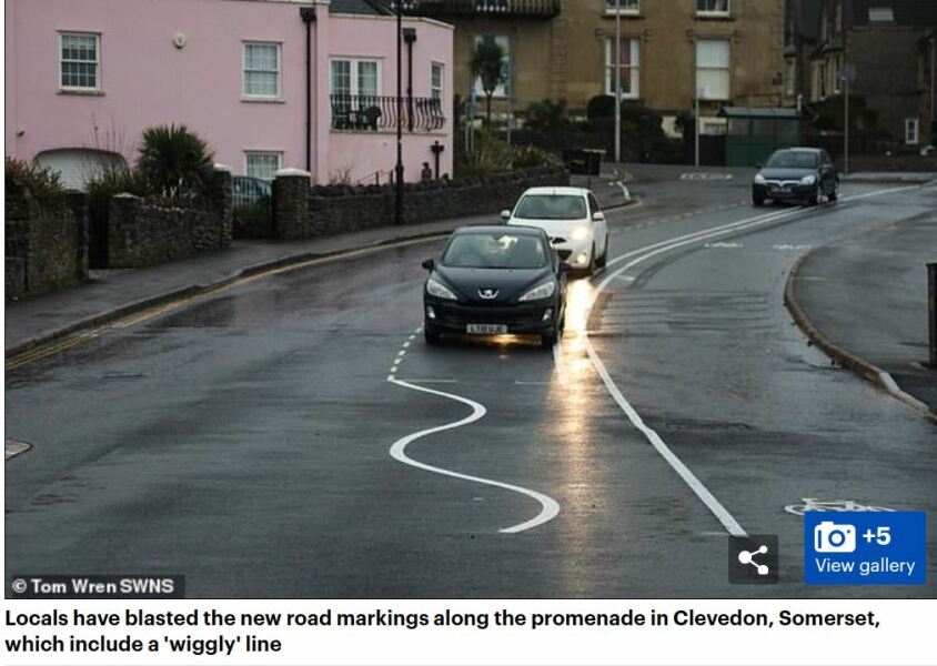 Is this new road marking even legal?