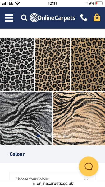 Patterned carpet - am I mad?