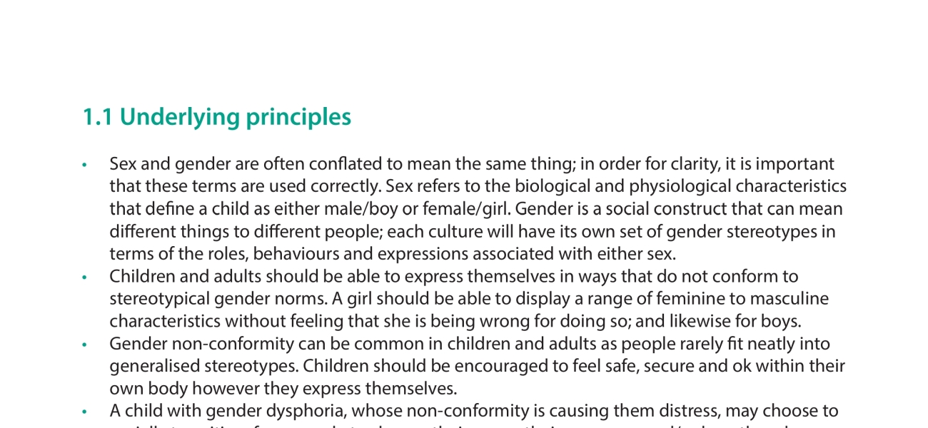 Please help! Gender not sex on a school 'protected characteristics' poster, just spoken to the Head!