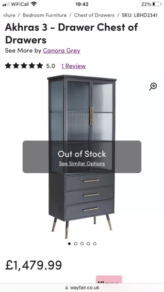 Help me find an out of stock item pleeeeassse!