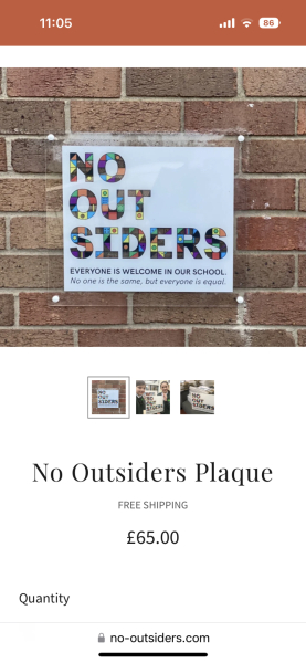 Please help! Gender not sex on a school 'protected characteristics' poster, just spoken to the Head!