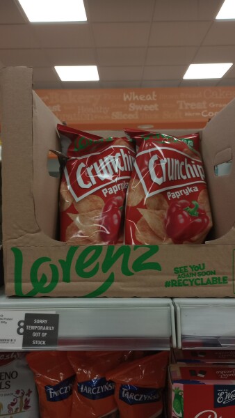 To be Disappointed with Crisps