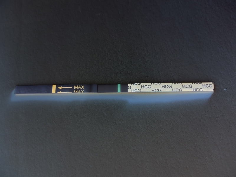 12 dpo. Anyone see a v faint line please?!