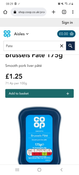 Surely nobody can eat a pack of pate?