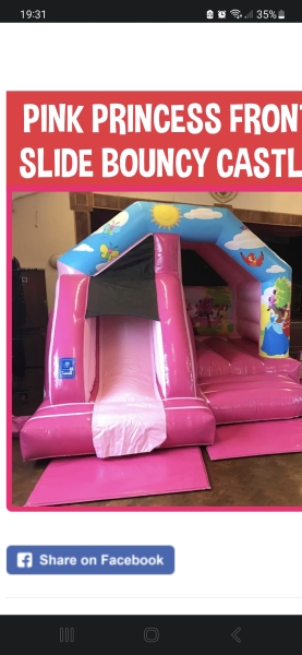 Bouncy castle with slide or not