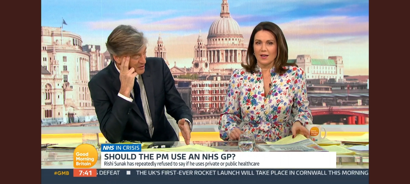 Susanna Reid's dress today on GMB
