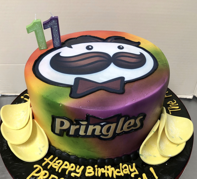 Pringles in the packed lunch