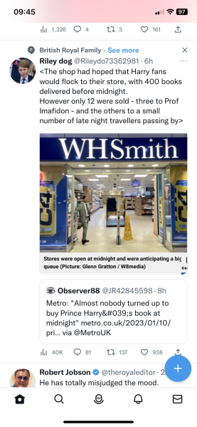 Bookshops are opening at midnight for the rush to buy PH's book